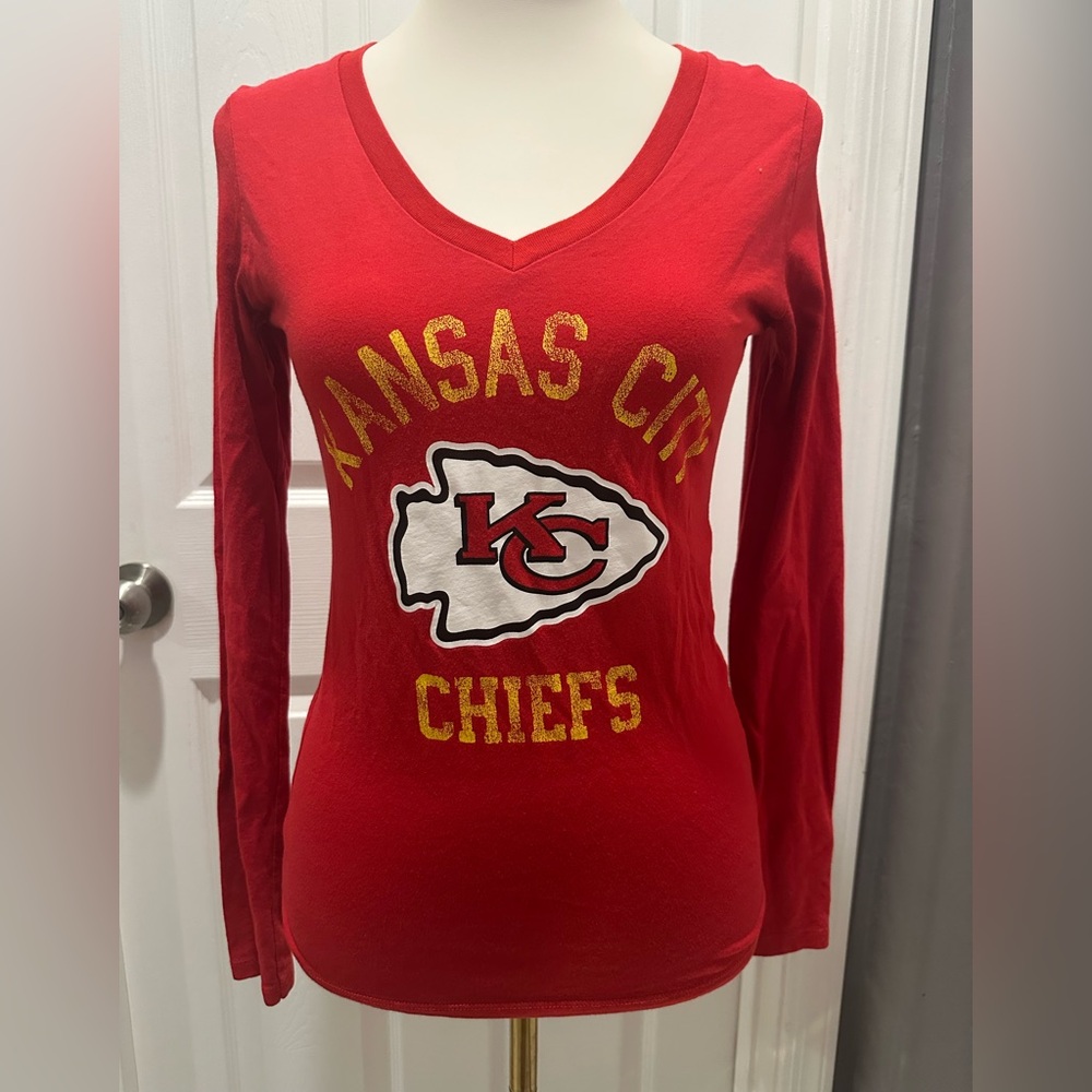 Kansas City Chiefs‎ long sleeve shirt by Victoria's Secret Pink, NFL